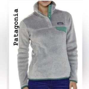 Patagonia‎ 1/4 Snap-T Re-Tool Fleece Pullover Sweater Sz S
